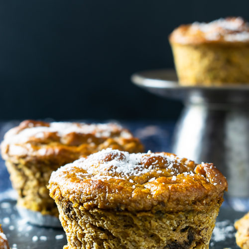 muffins paleo di patate dolci e banane immagine