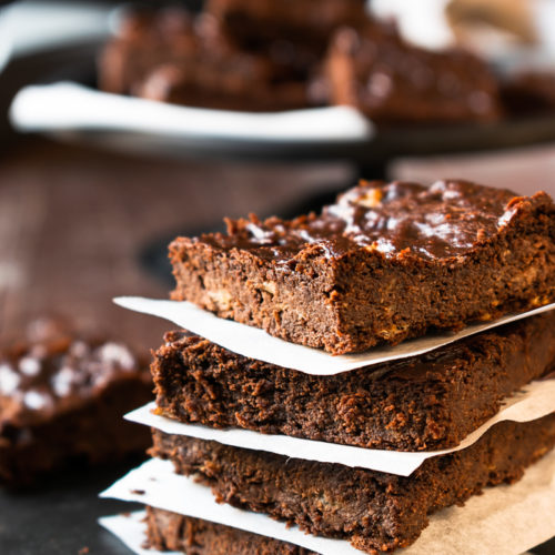 brownies con 3 soli ingredienti immagine