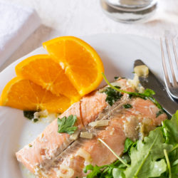 Salmone sous vide immagine