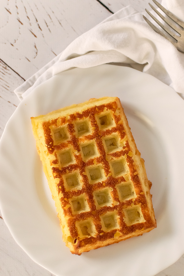 waffle con pochi carboidrati immagine