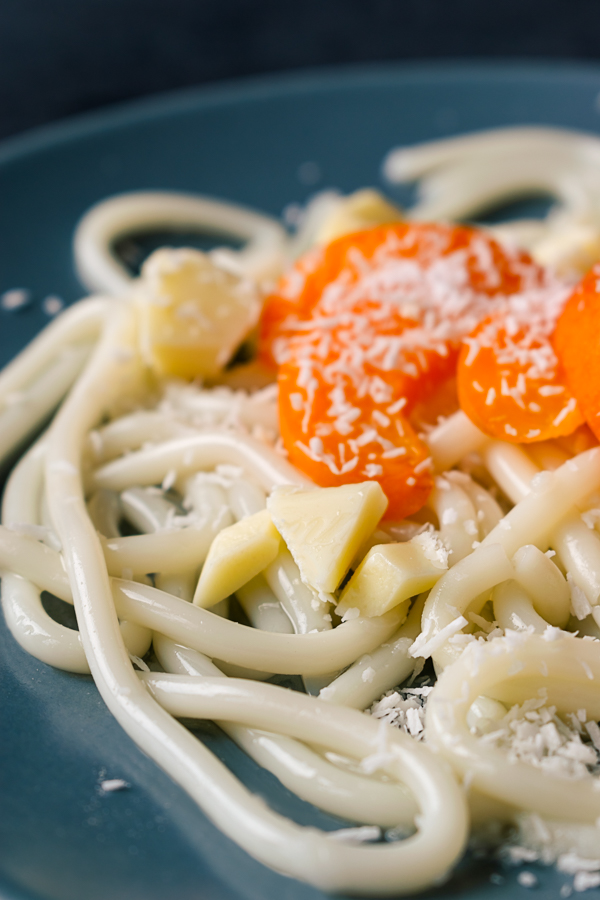 Spaghetti di agar-agar immagine