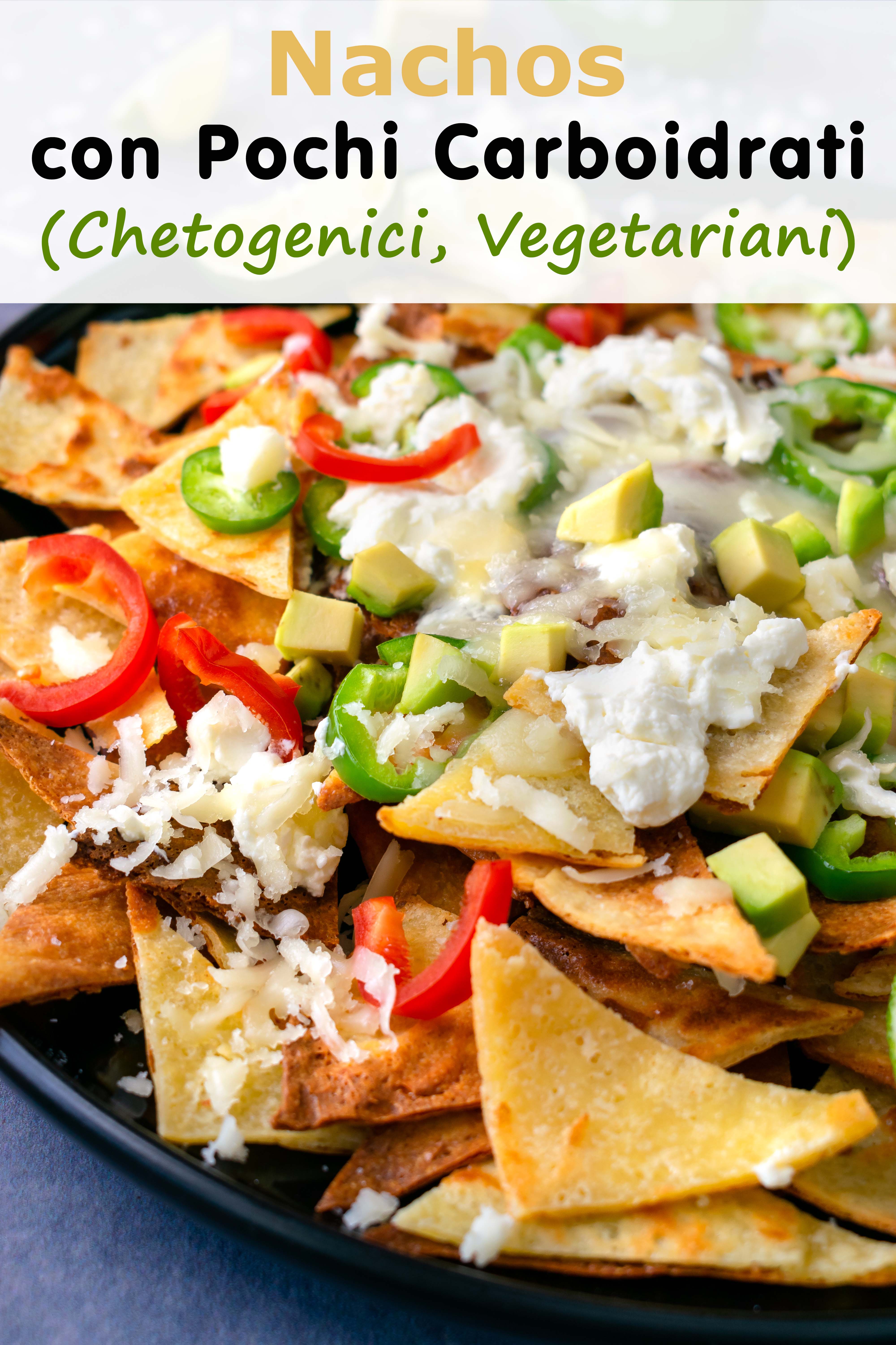 Nachos Con Pochi Carboidrati Chetogenici Vegetariani