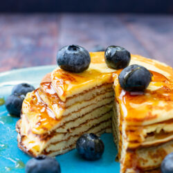 Pancake Al Formaggio E Vaniglia Chetogenici immagine