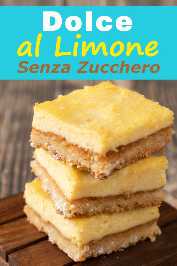 Dolce al limone Senza Zucchero immagine