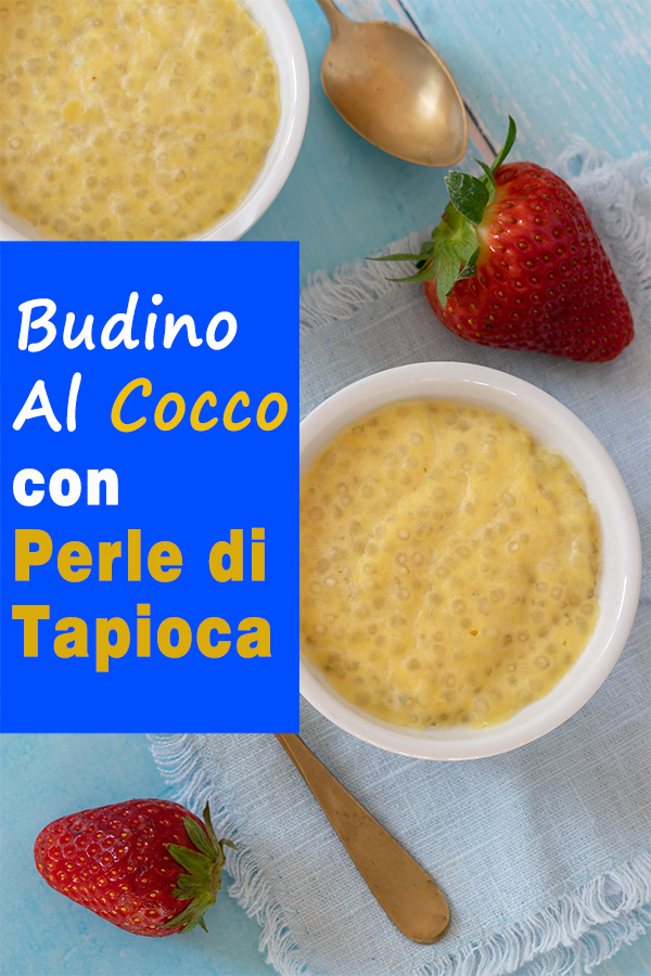 Budino Al Cocco Con Perle Di Tapioca immagine