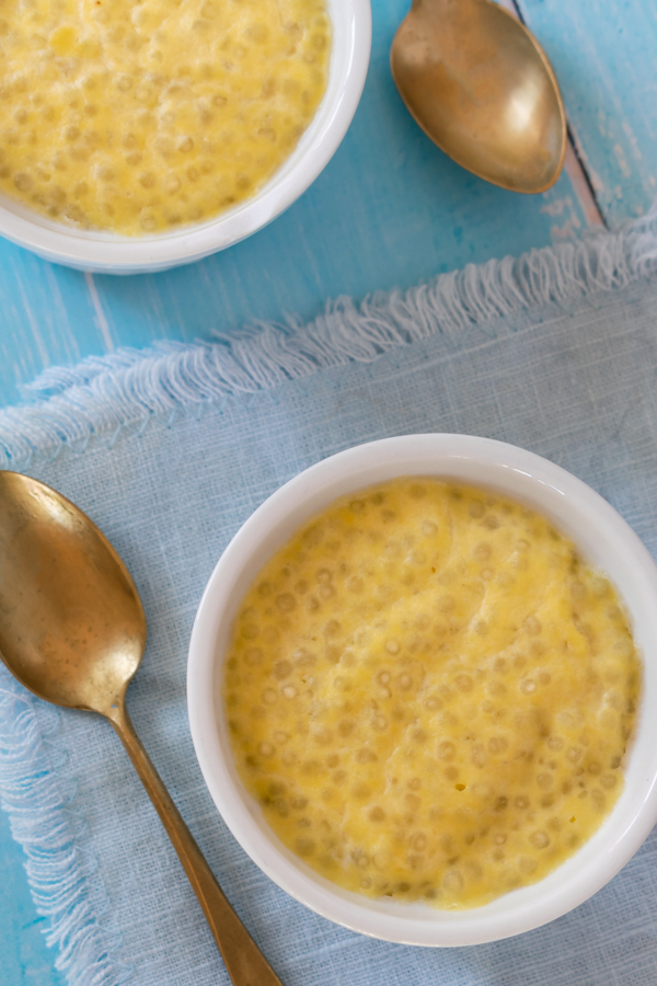 Budino Al Cocco Con Perle Di Tapioca immagine