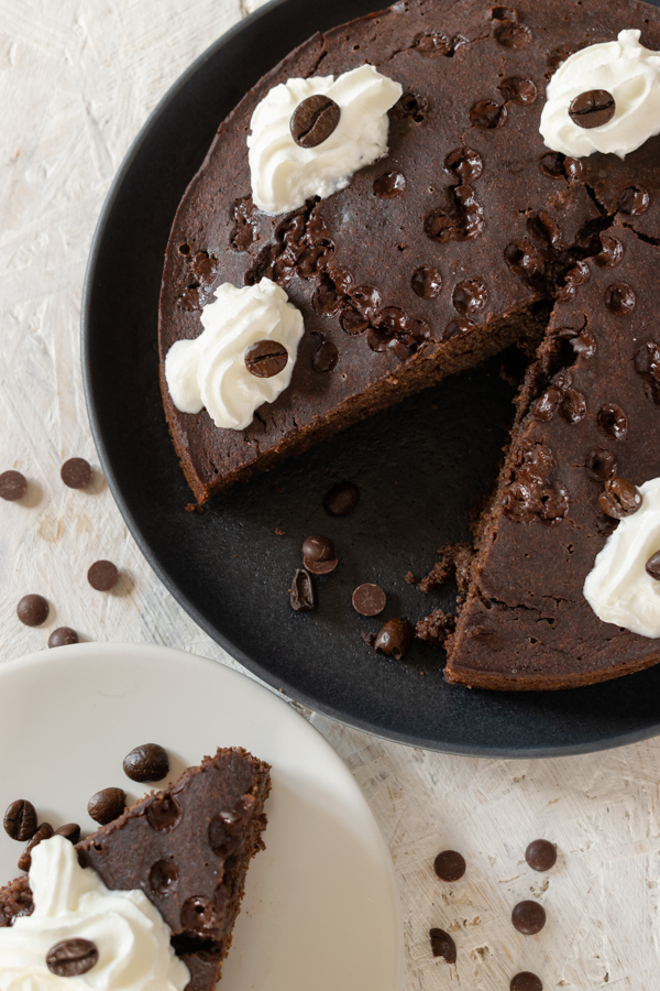 Torta al cioccolato senza zucchero immagine