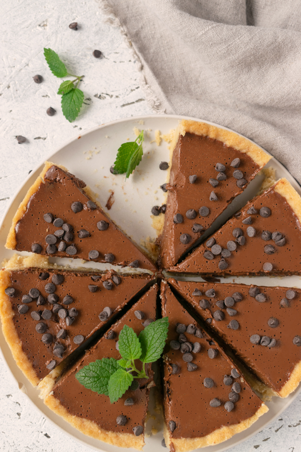 Torta al cioccolato senza glutine, senza lattosio e senza zucchero immagine