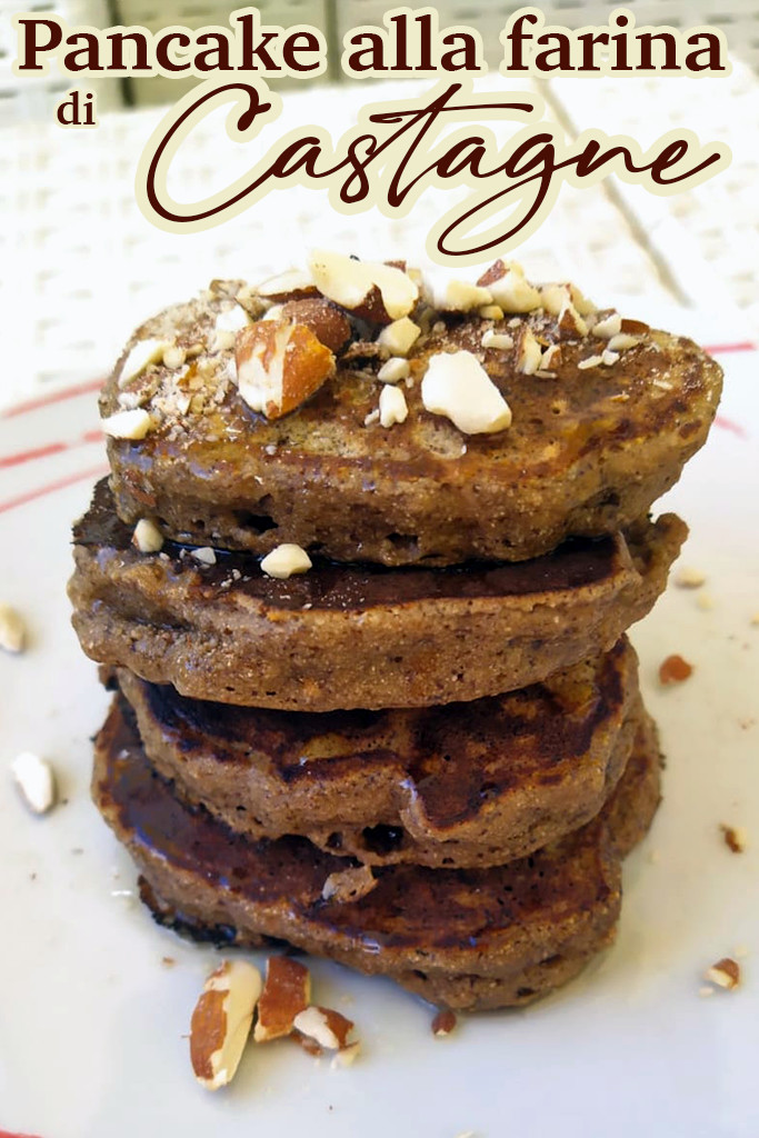 Pancake soffici alle castagne immagine