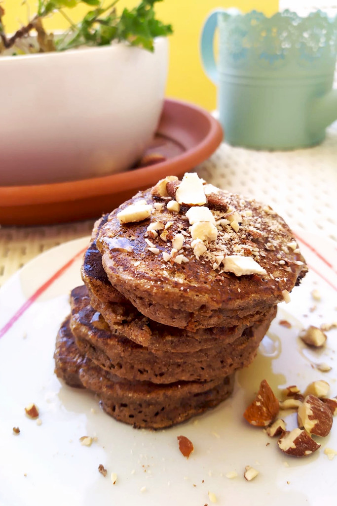 Pancake soffici alle castagne immagine