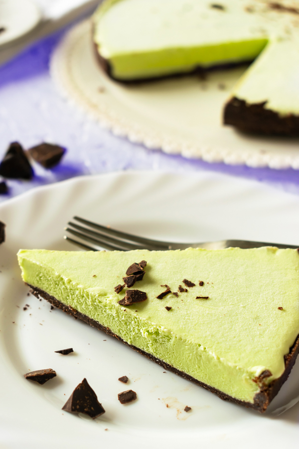 Dolce Grasshopper con pochi carboidrati Dolce Grasshopper con pochi carboidrati immagine