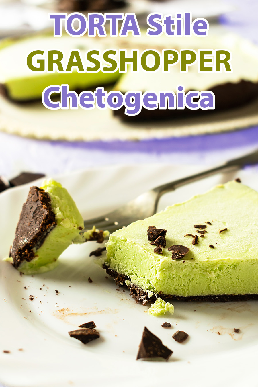 Torta Stile Grasshopper Chetogenica
