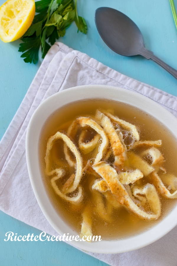 Frittatensuppe Con Pochi Carboidrati